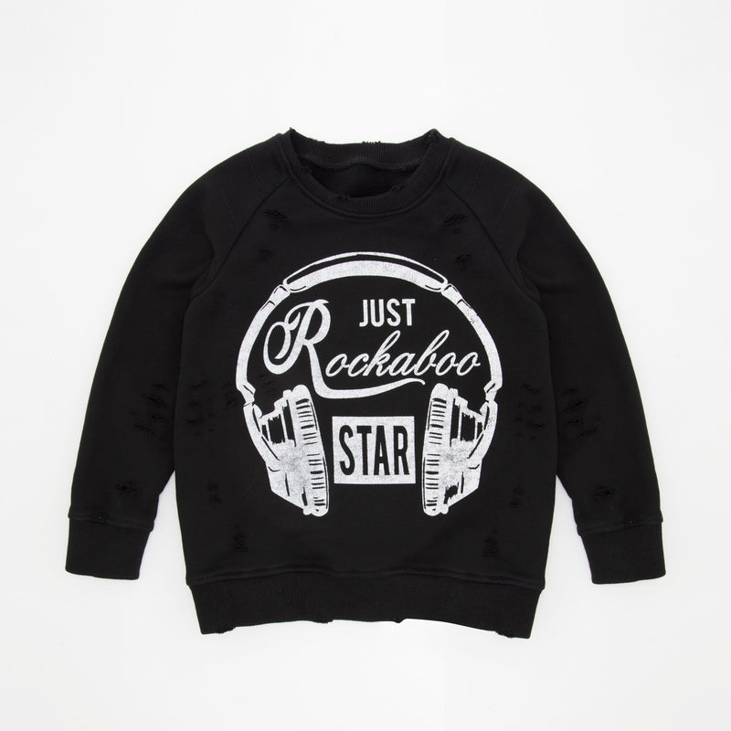 Printed cotton-jersey sweatshirt