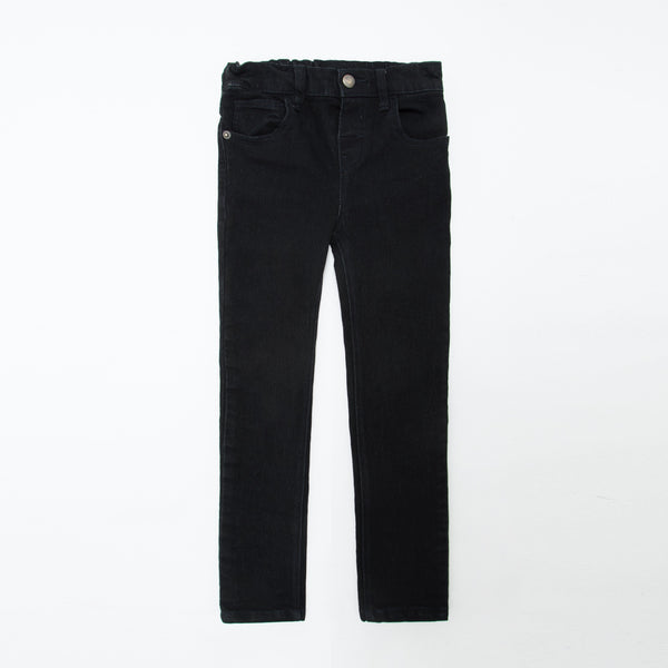 Kicker Slim-Fit Tapered Distressed Stretch-Denim Jeans