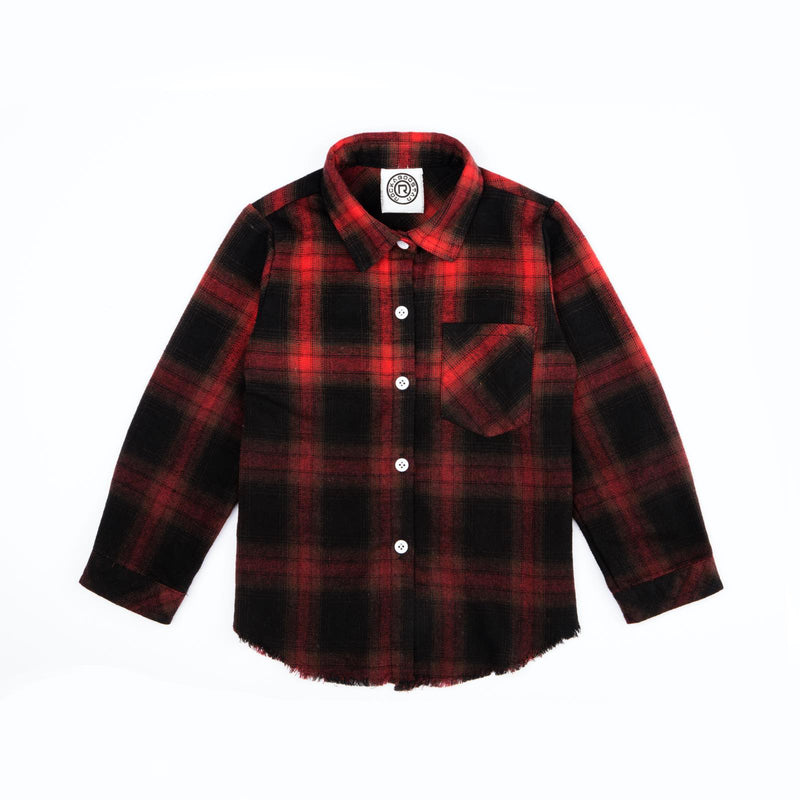 Dégradé Checked Cotton-Flannel Shirt