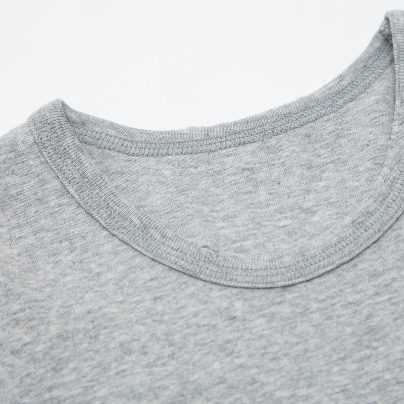 Printed washed-cotton jersey T-shirt