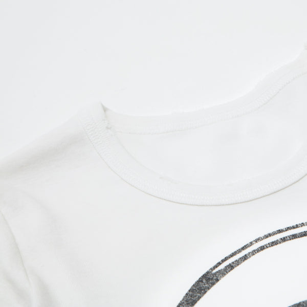 Printed washed-cotton jersey T-shirt