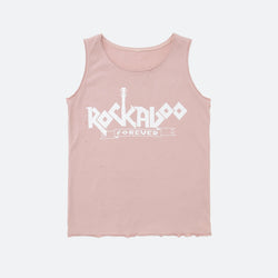 Printed washed-cotton jersey Tank